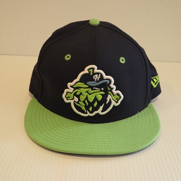 Men's New Era Navy Hillsboro Hops Authentic Collection 59FIFTY Fitted Hat Size 7 - Picture 2 of 14